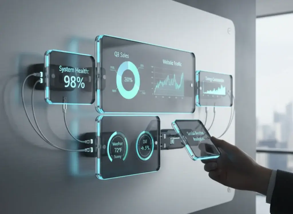 Plug-and-Play Dashboards